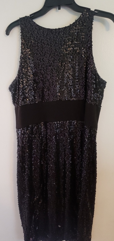 Black sequin number